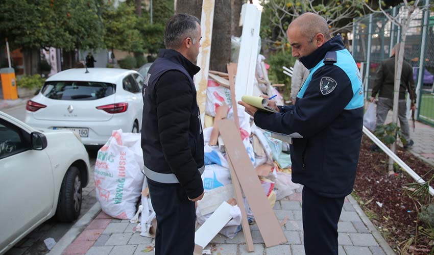 Kaçak moloza 8 ayda 1 milyon 325 bin lira ceza