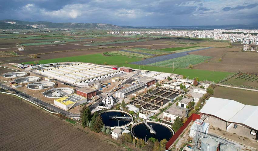 En büyük ikinci atık su arıtma tesisi için geri sayım