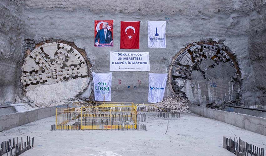 Tünel kazıları dört koldan sürüyor