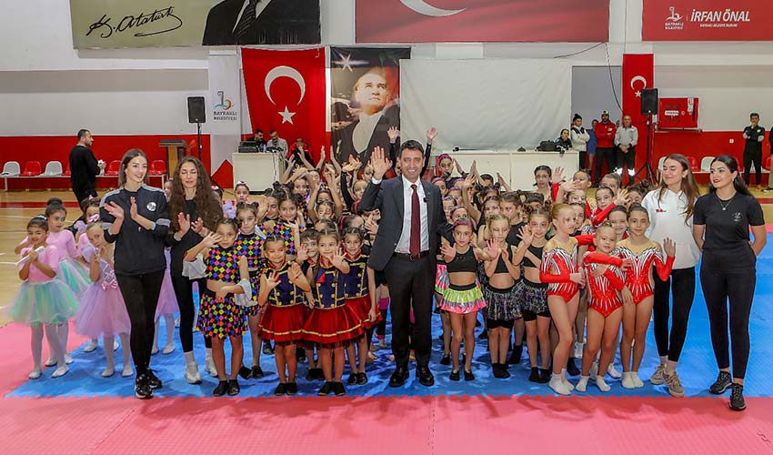 Çocuklardan muhteşem gösteri