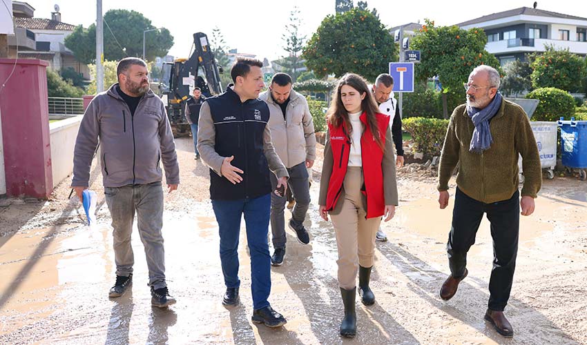 Doğal gaz hattının 2,5 kilometrelik ilk etabı tamamlandı