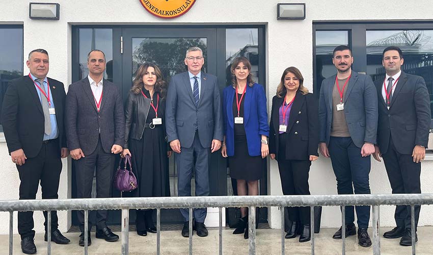 AB Komisyonu’ndan Almanya Başkonsolosluğu’na ziyaret