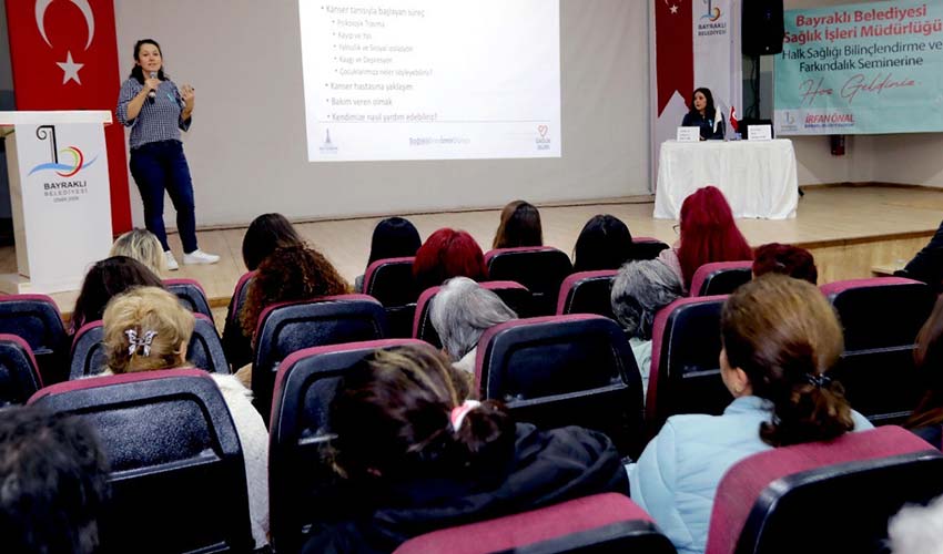 Bayraklı’da farkındalık semineri