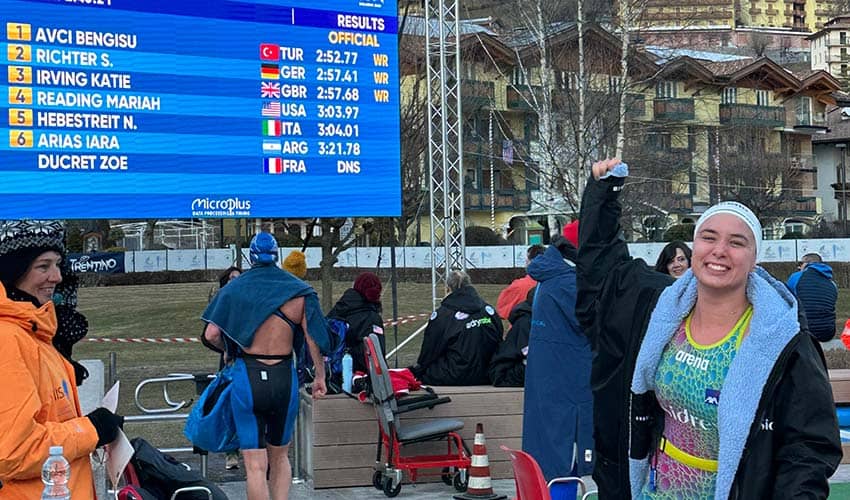 Hem şampiyon oldu hem de Dünya rekoru kırdı.