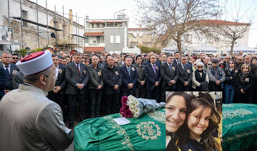 Müge ve Pera Suyolcu son yolculuğuna uğurlandı.