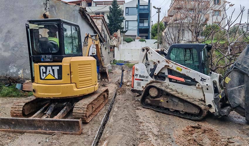 Urla’nın iki mahallesine yeni içme suyu hattı