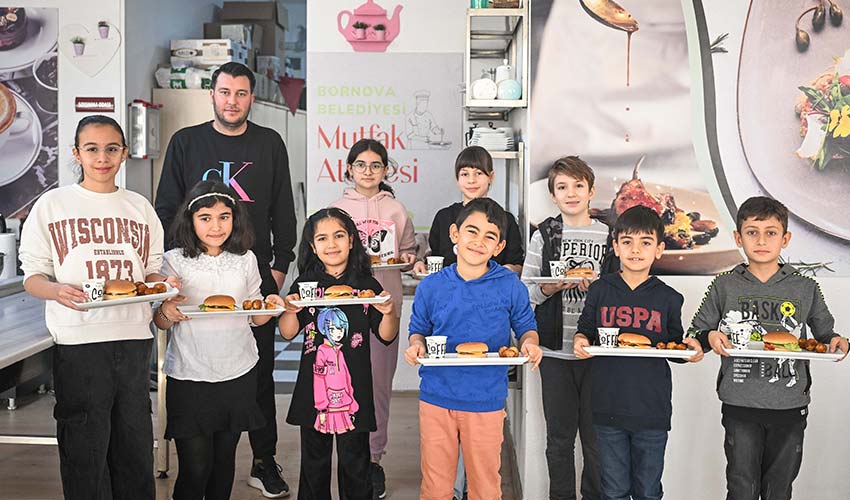 Minik Şefler yarıyıl tatilinin keyfini çıkarıyor