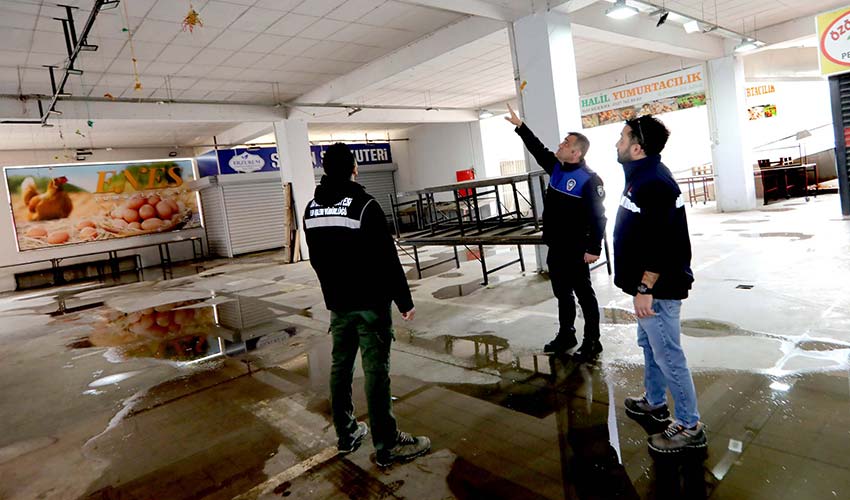 Pazar yerlerinde aydınlatma çalışması