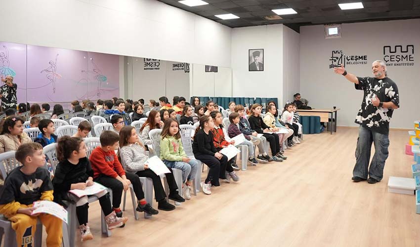 Çocuklar tatilin keyfini doyasıya yaşadı!