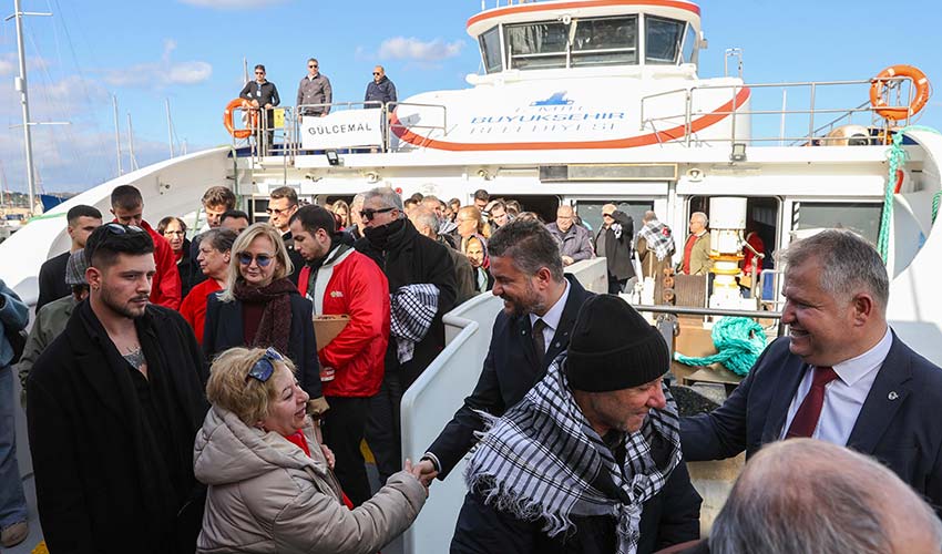 Başkan Duman mübadilleri ağırladı