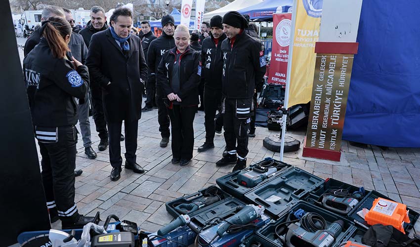 KAM afetlere hazırlık ve hayat kurtarmak için sahada