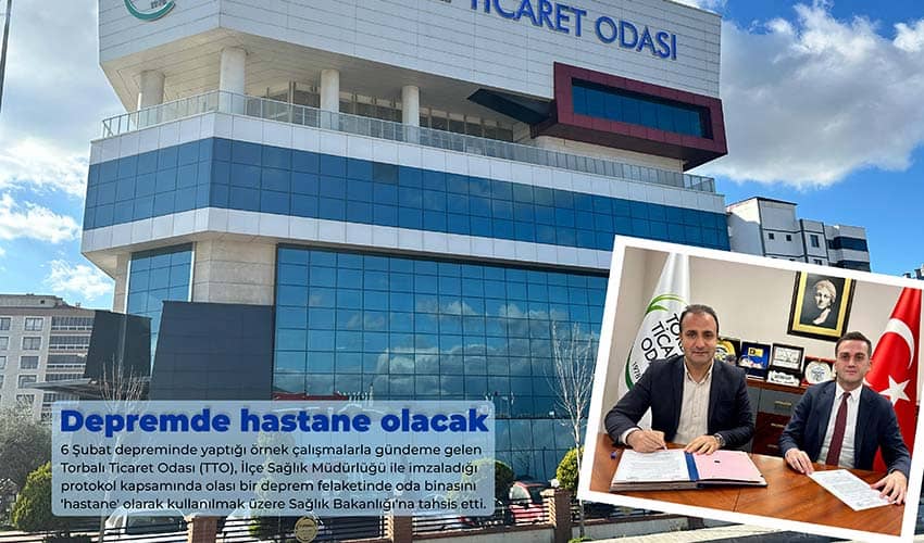 Depremde hastane olacak !