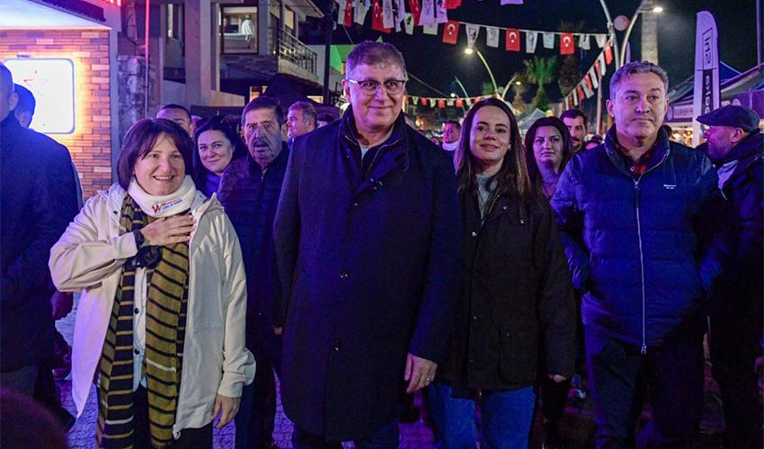 Mordoğan'da balık avı heyecanı