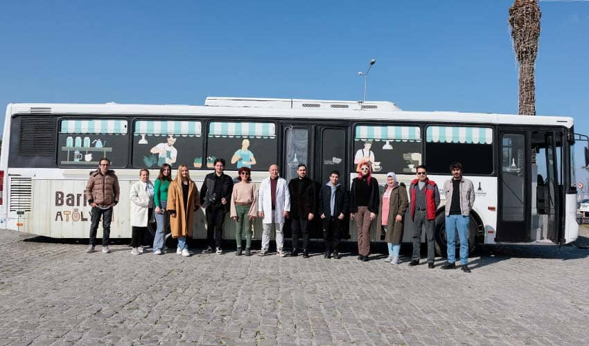 Mobil Barista Kursu mezunlarını verdi