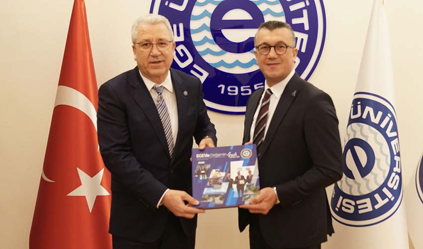 TÜSEB Başkanı Ege Üniversitesine konuk