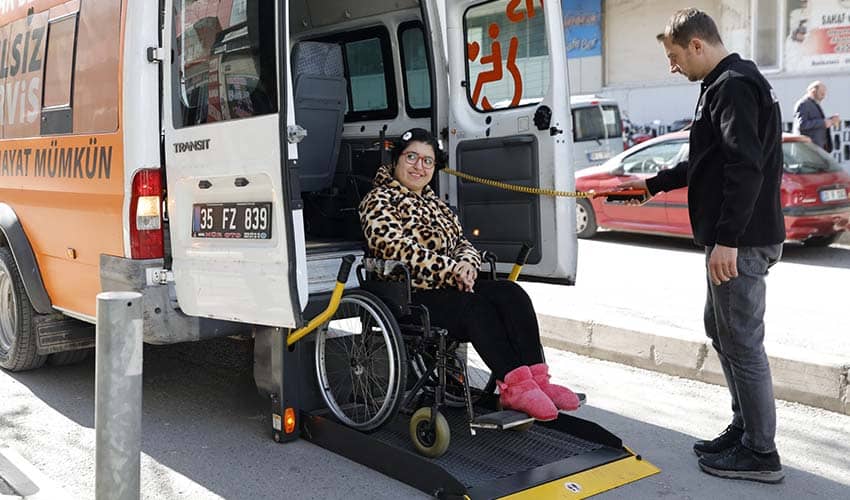 Engelsiz Servis’le hayata engel yok