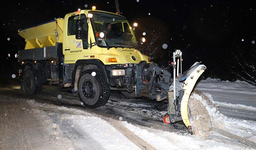 Karla mücadele çalışmaları devam