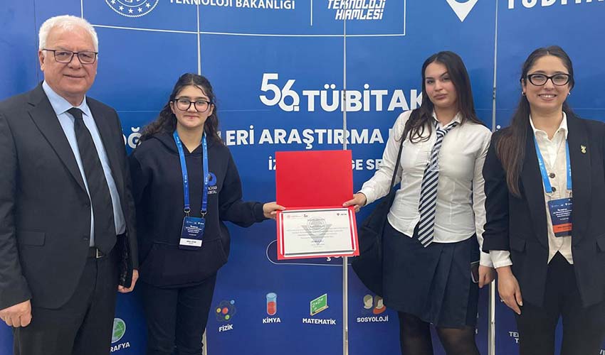 TÜBİTAK Ege Bölge Birinciliği