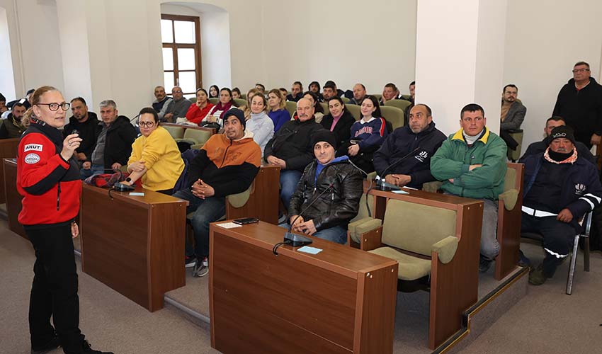 İlk adım personelle başladı