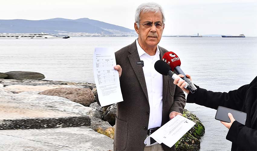 Körfez’e deşarj edilen suyun atık su değil yağmur suyu