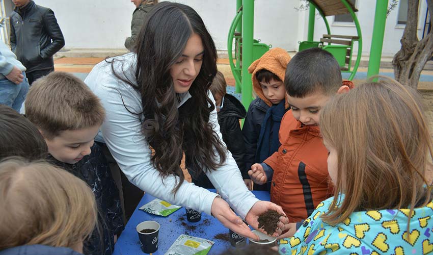 Miniklere ata tohumlarının önemini anlattılar