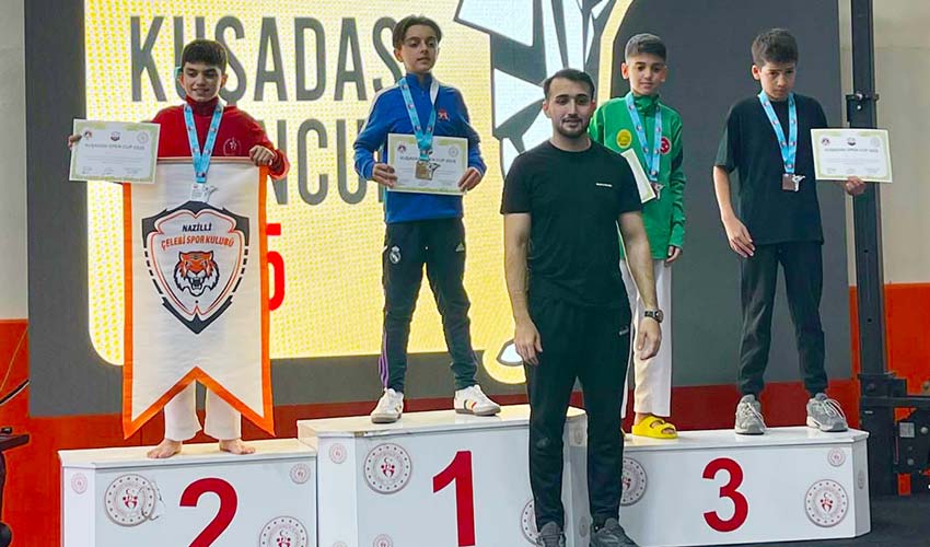 Kuşadası’ndan 5 Madalya İle Döndüler