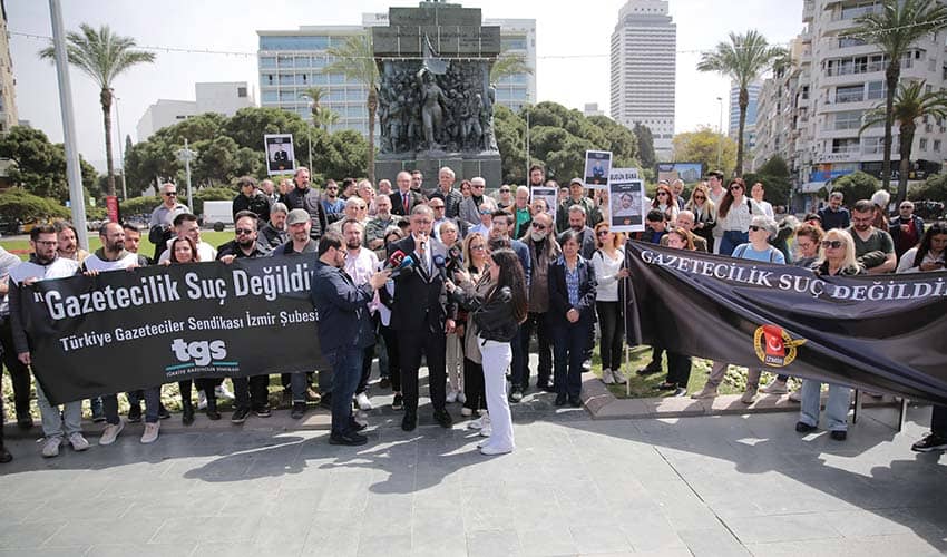 Özgürce gazetecilik yapmaktan başka bir dileğimiz yok!