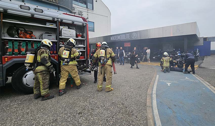 İZDENİZ’den yangın tatbikatı