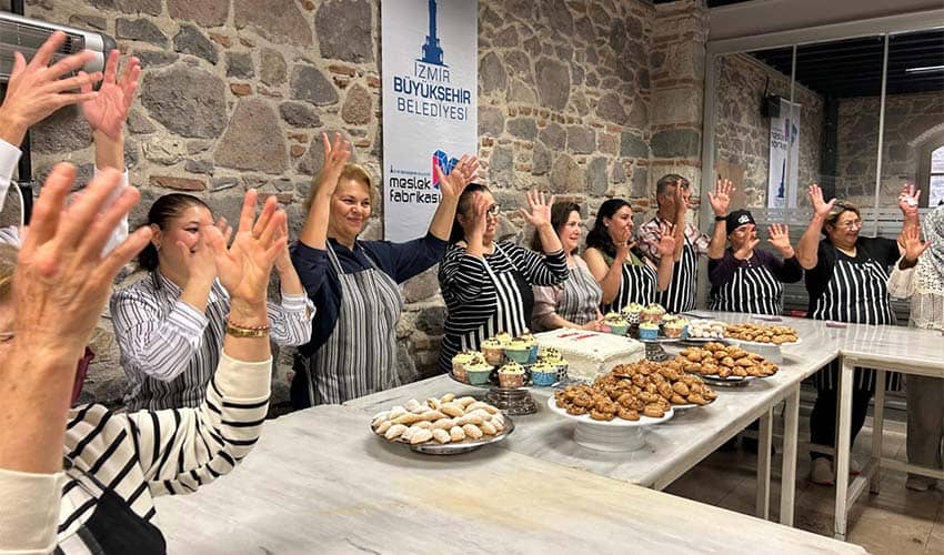 Çalışkan ellerden tatlı başlangıç