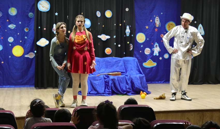 Bayraklılı çocuklar sanat ve spor etkinliklerinde buluştu