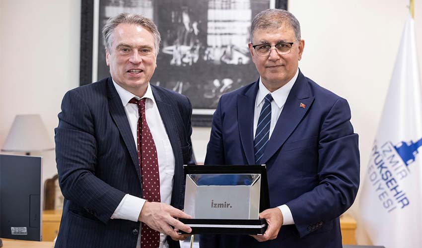 AB Delegasyonu’na İzmir’in “iklim nötr” çalışmalarını anlattı