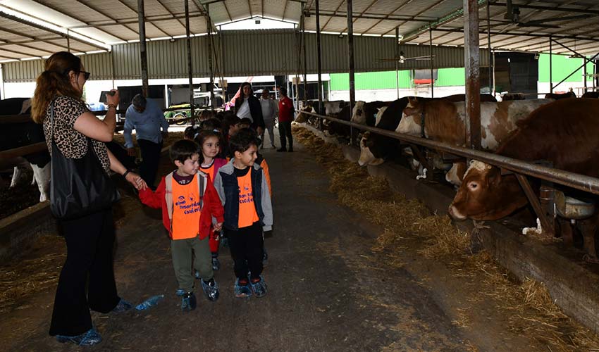 Doğa ve hayvanlarla iç içe unutulmaz bir gün