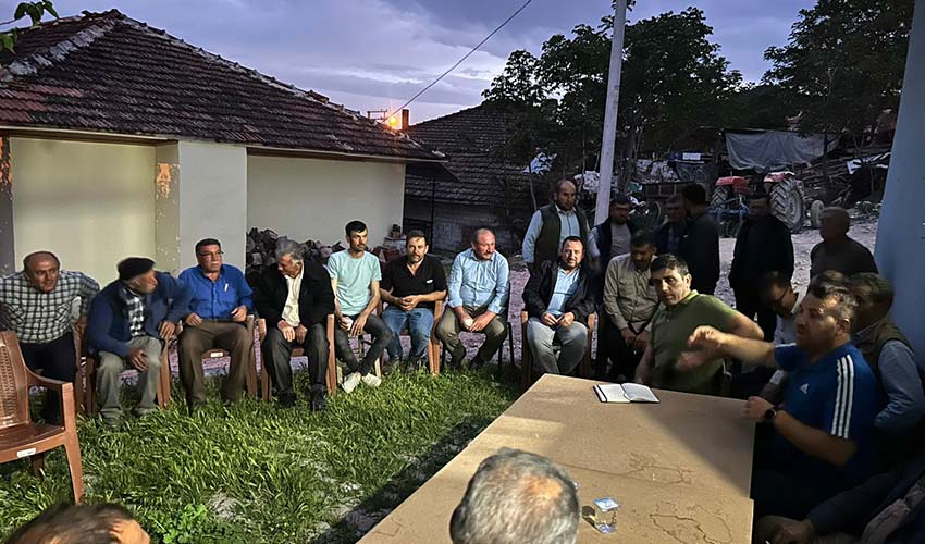 Selendili Üreticilere “Tek Dam Projesi”