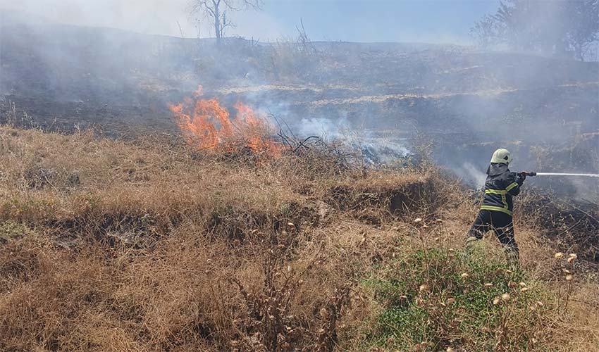 Derbent’teki Yangın Büyümeden Söndürüldü