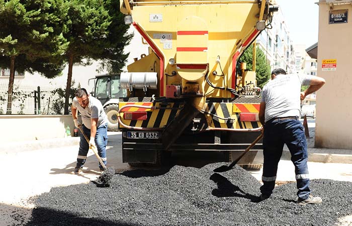Yollar yenileniyor, Karşıyaka güzelleşiyor