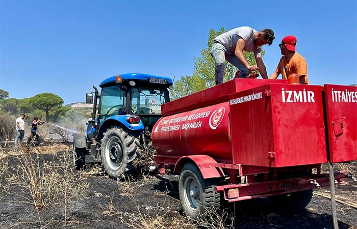 Bergama'daki orman ürünü kontrol” adı altında alındı