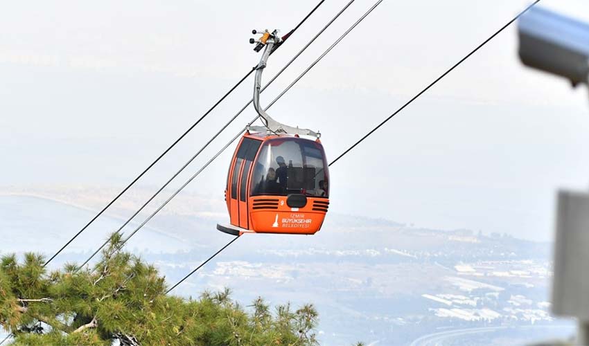 Teleferik yenilendi, İzmirlileri bekliyor