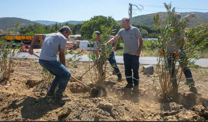 Güzelbahçe'de hizmet seferberliği