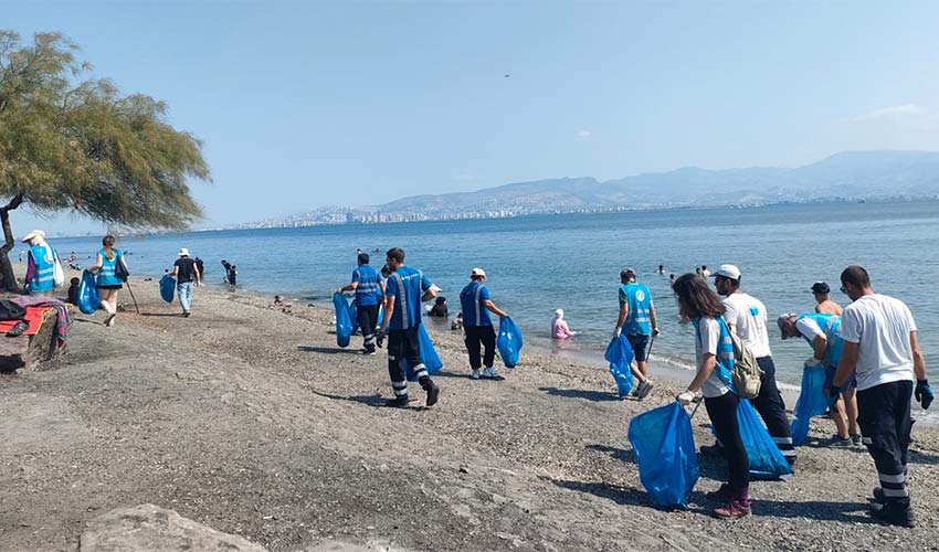 Çakalburnu Lagünü’nde çevre temizliği