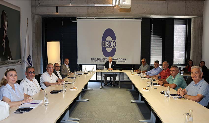 Zeytin ve maden sektör temsilcileri aynı masada