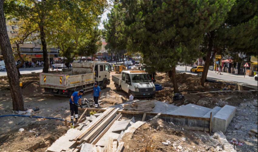 Şirinyer Beyazıt Aykut Parkı yenileniyor