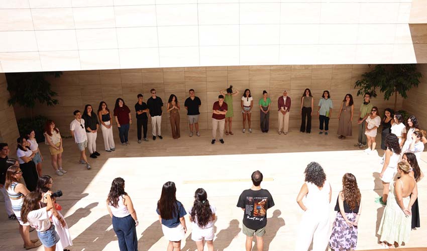 KonuŞu Eğitim Programı’nın açılışında gençlerle buluştu