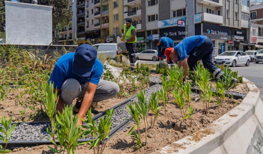 Kavşaklara estetik ve sürdürülebilir dokunuş