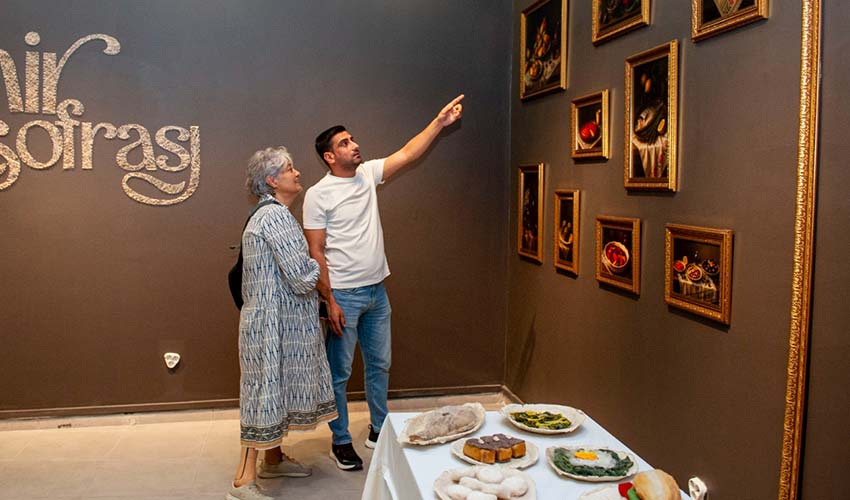 ‘İzmir Sofrası’ sergisi Cordelion MSM’de açıldı
