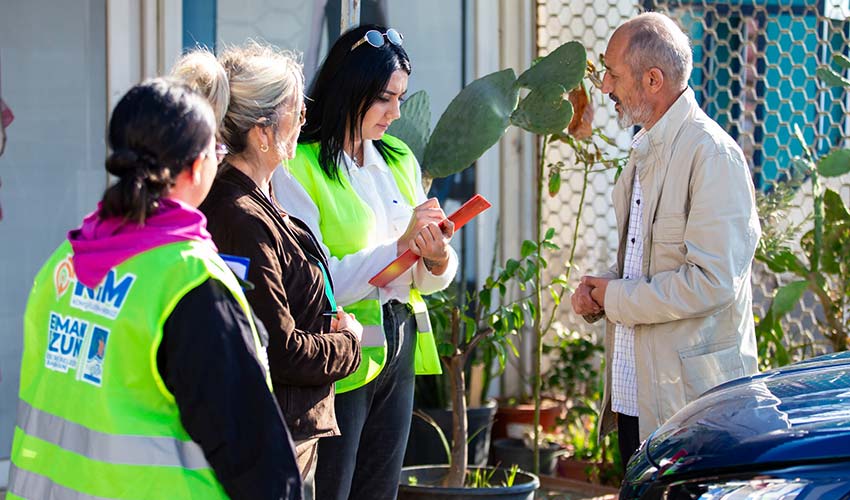 Esnafın ihtiyaçları yerinde tespit ediliyor