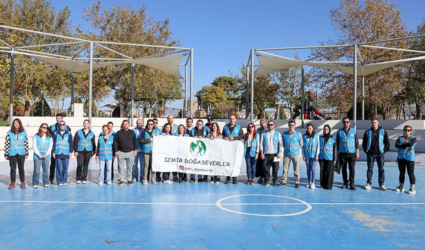 Doğa için temizlediler