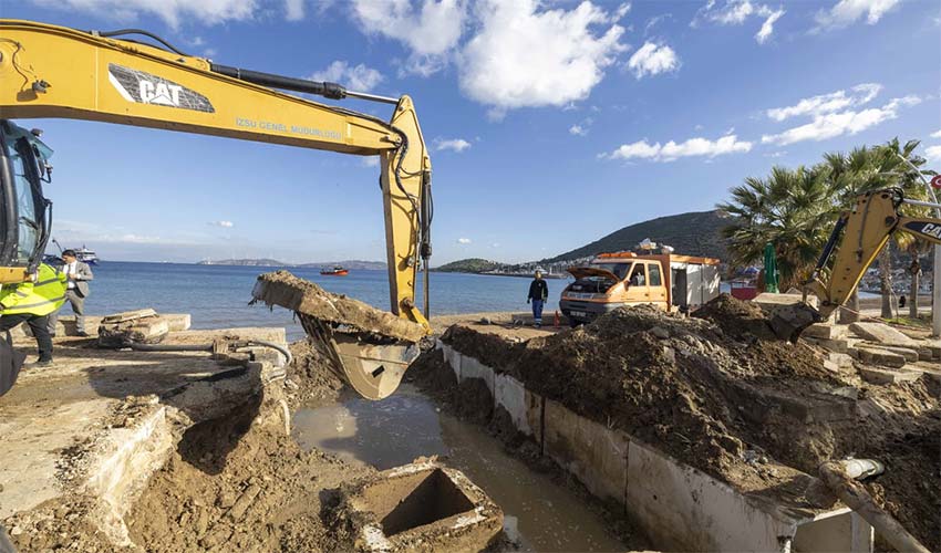 Dere yatağına yapılan kanal taşkını önledi