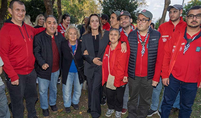 İzci sofrasında buluştular