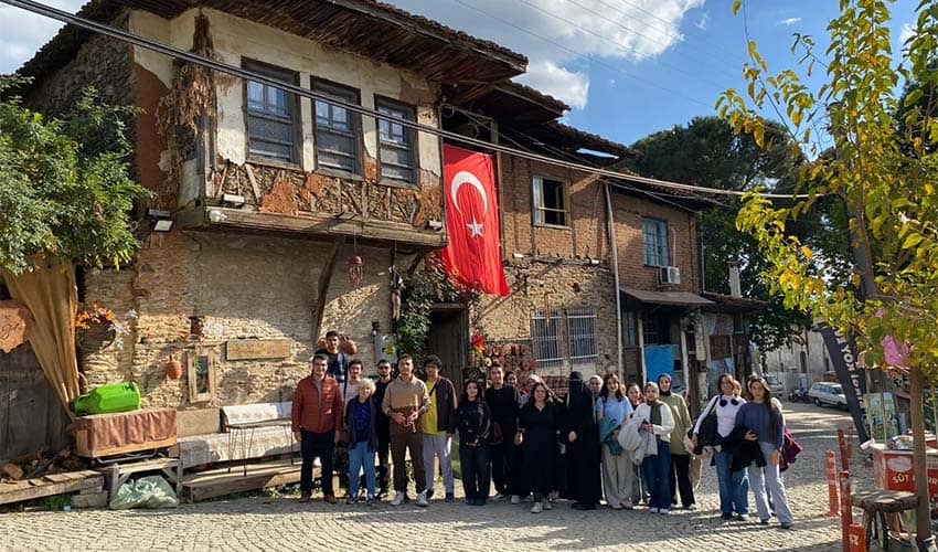 Üniversite öğrencilerine Tire gezisi