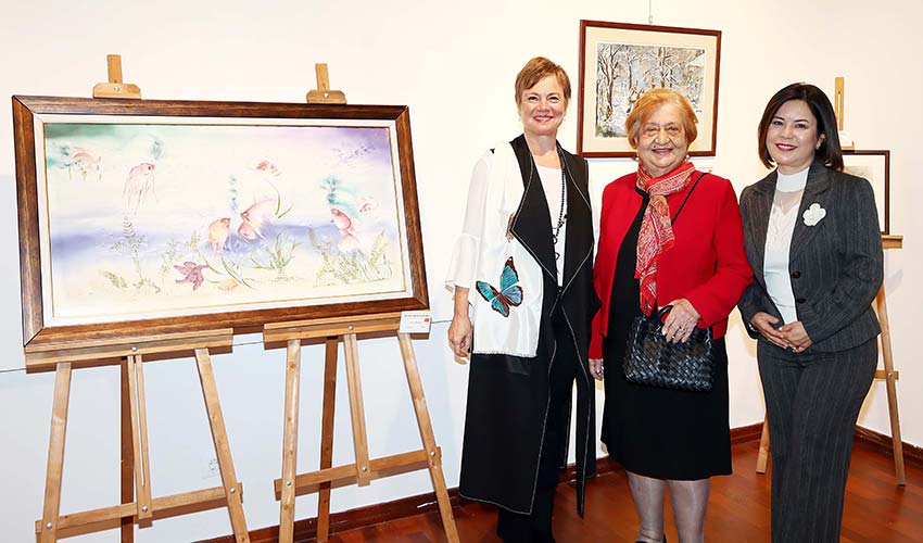 Bu sergi Türgök yararına